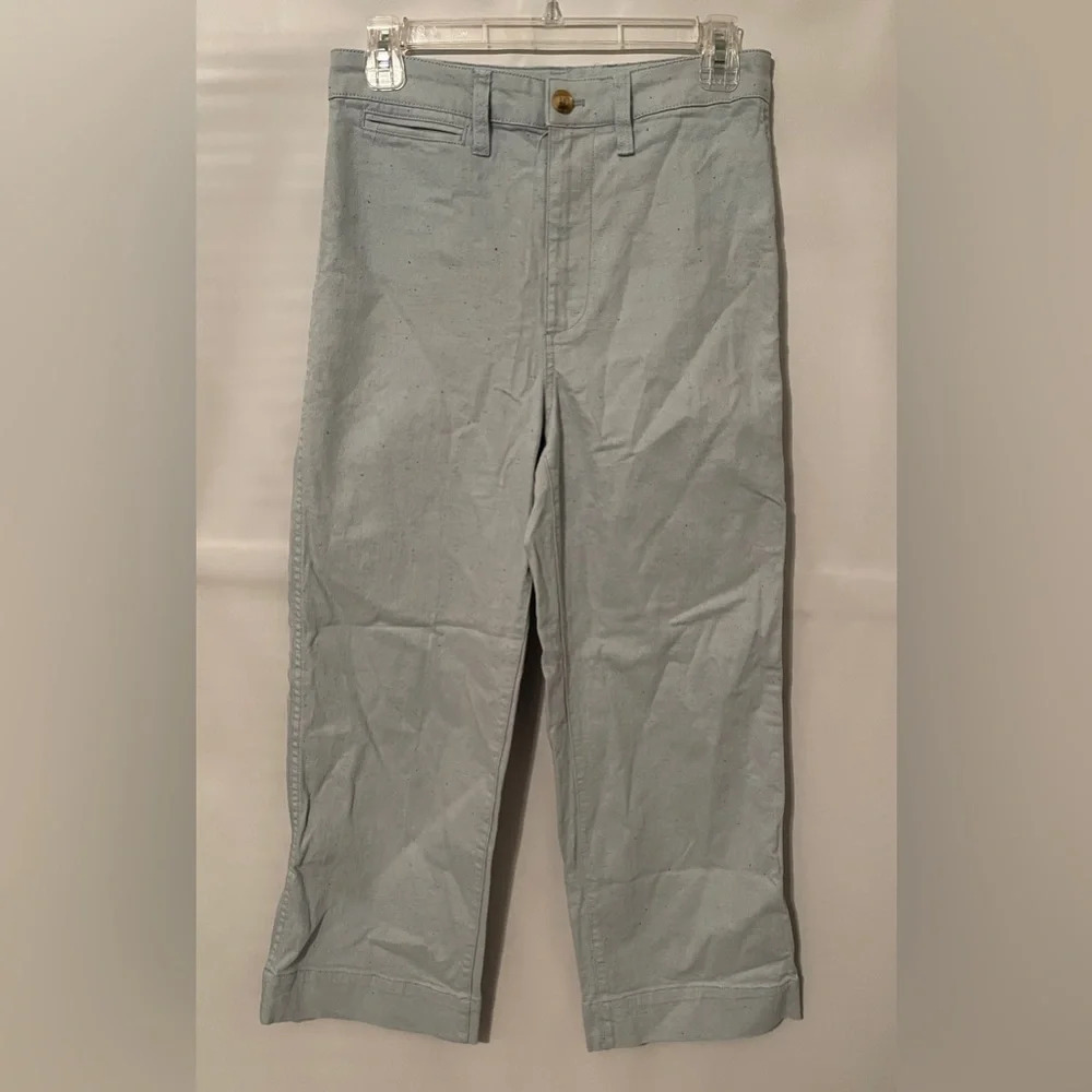 Madewell Paint Splatter Wide Leg Jean